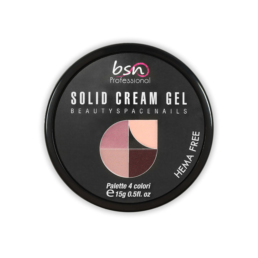 03 - Solid Cream Gel Palette 4 Colori