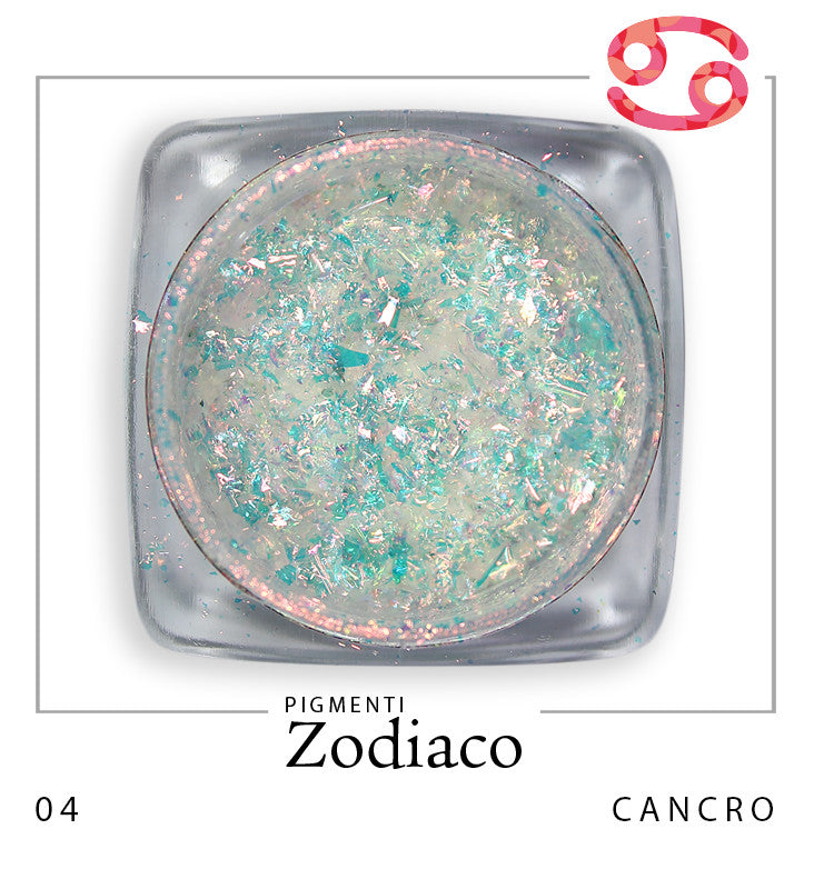 Cancro - Polveri Zodiaco, pigmento in scaglie - 004