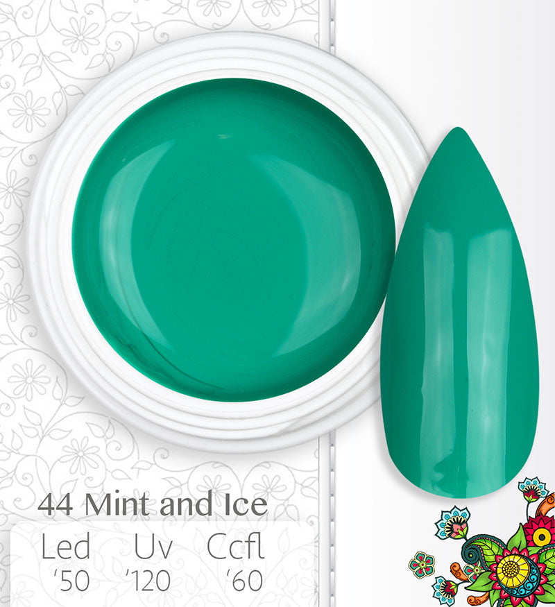 044 - Mint and Ice - Super Color - Coprente UV - LED da 5ml