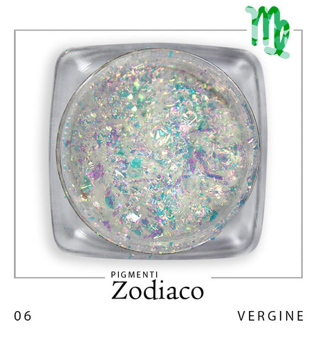Vergine - Polveri Zodiaco, pigmento in scaglie - 006