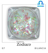 Bilancia - Polveri Zodiaco, pigmento in scaglie - 007