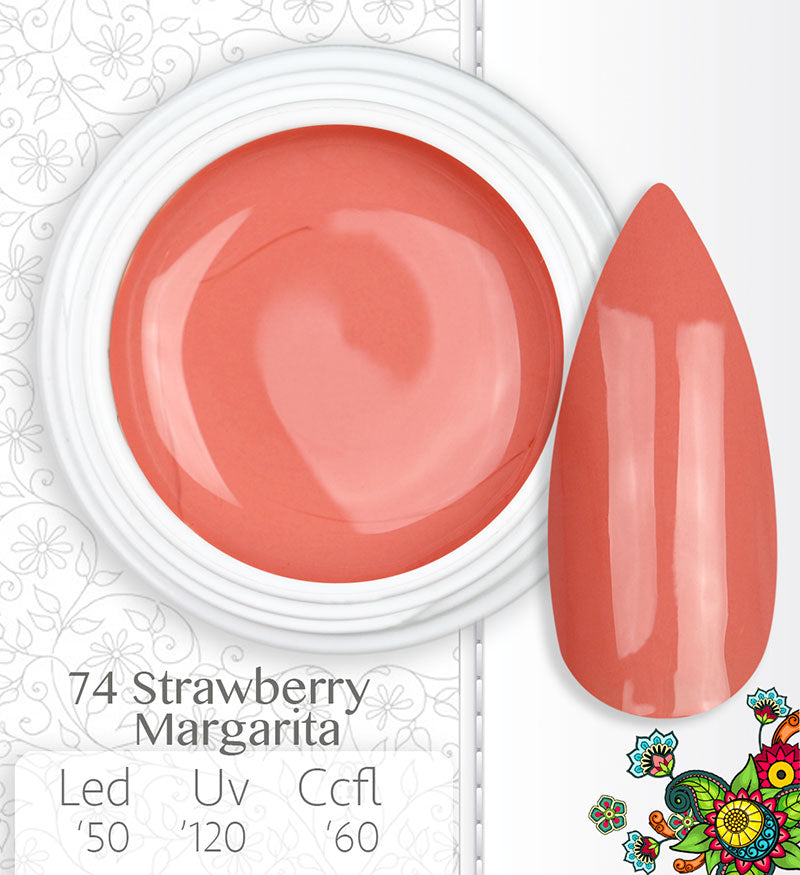 074 - Strawberry Margarita - Super Color - Coprente UV - LED da 5ml