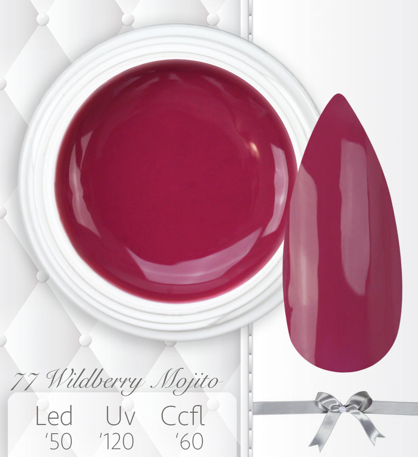 077 - Wildberry Mojito - Super Color - Coprente UV - LED da 5ml