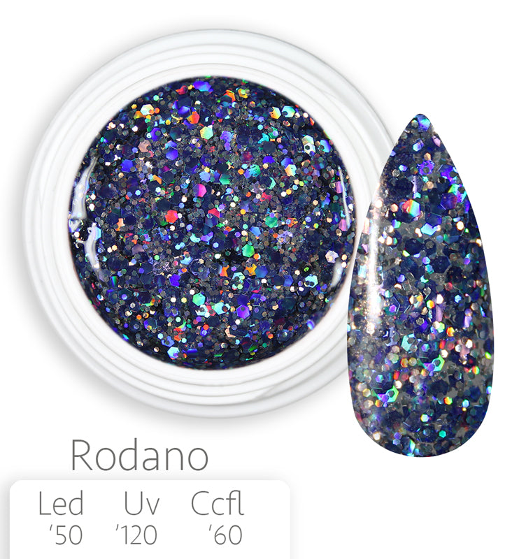 088-Rodano- Gel UV Colorato - BSN Professional Big Glitter