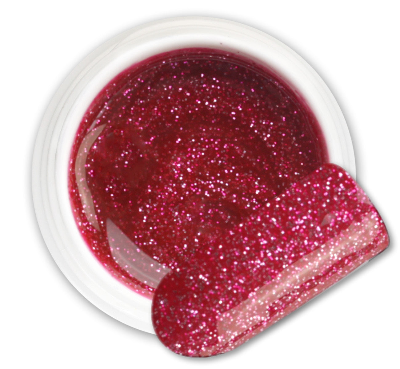 096 - Ruby Maya - Gel UV Colorato - BSN Professional Glitter