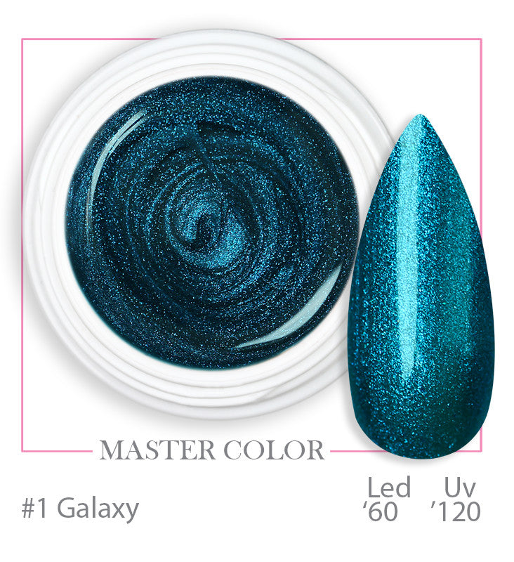 001 - Galaxy - Master Color - Gel color UV LED - 5ml