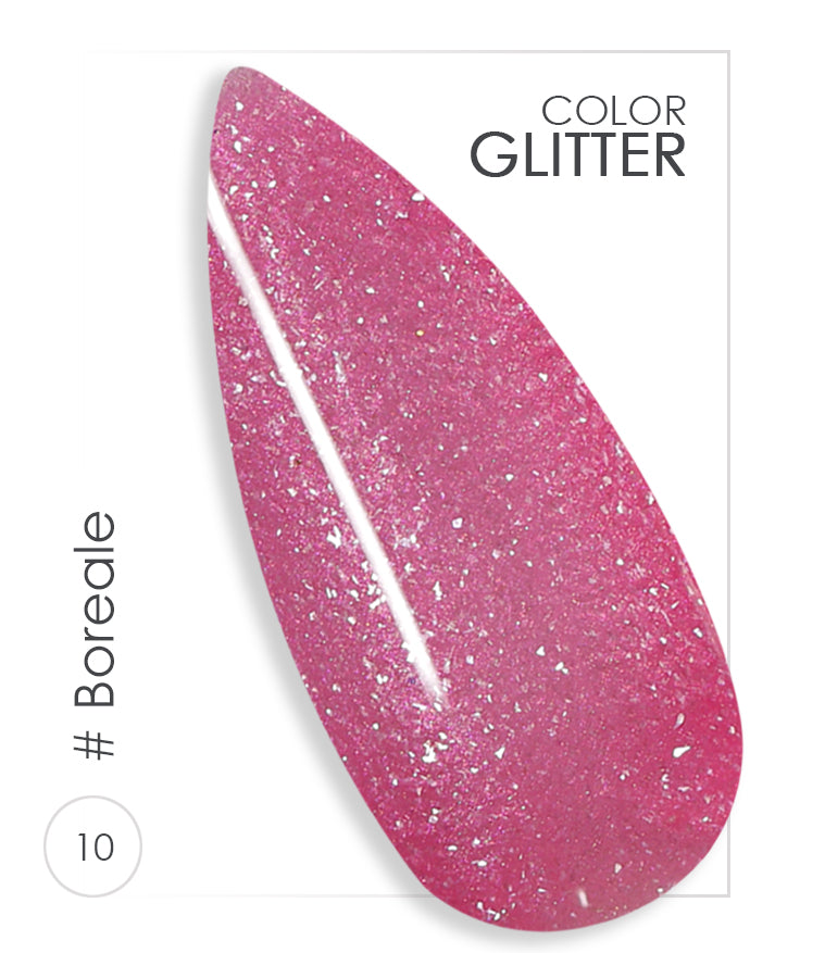 010 - Viola Boreale - Gel UV Colorato - 010 - BSN Professional Glitter