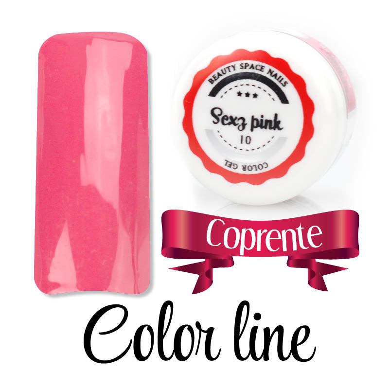 10 - Sexy pink - Coprente - Gel UV Colorato - Color line - 5ml