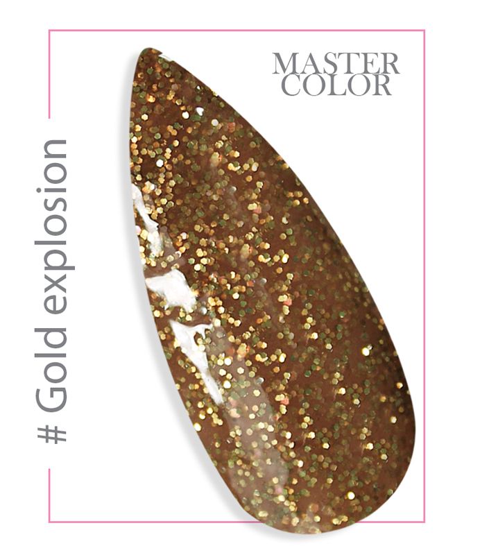 104 - Gold Explosion - Master Color - Gel color UV LED - 5ml