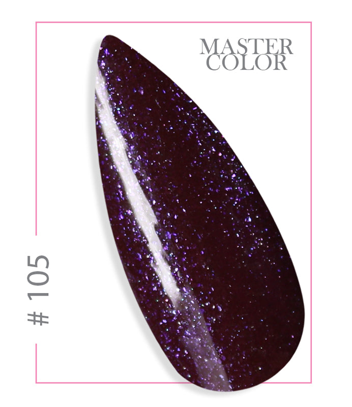 105 - Sparkly Valerian - Master Color - Gel color UV LED - 5ml