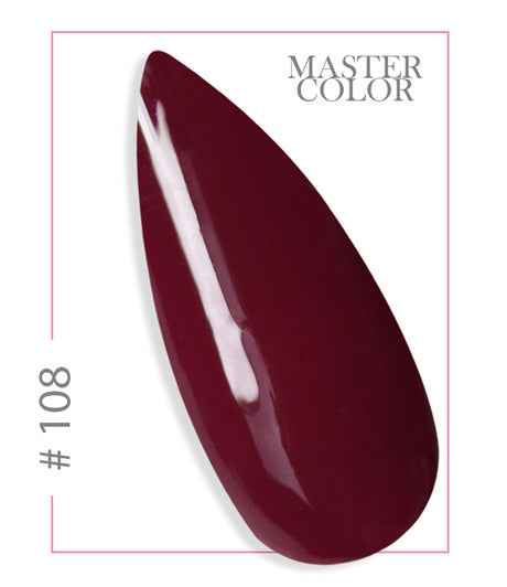 108 - Red Velvet - Master Color - Gel color UV LED - 5ml