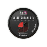 11 - Solid Cream Gel Palette 4 Colori