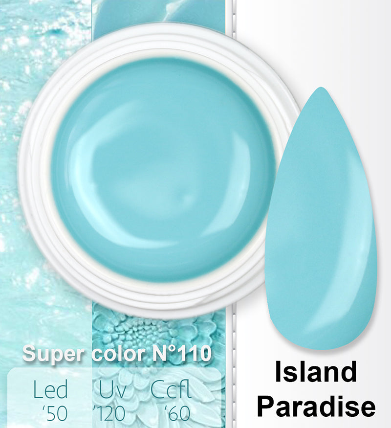 110 - Island Paradise - Super Color - Coprente UV - LED da 5ml