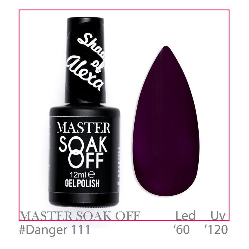 111 - Danger - Master Color Soak Off 12 ml