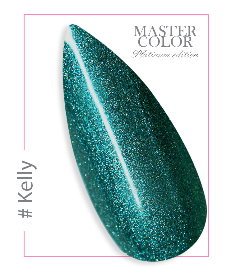 112 - Kelly - Master Color - "PLATINUM" Gel color UV LED - 5ml