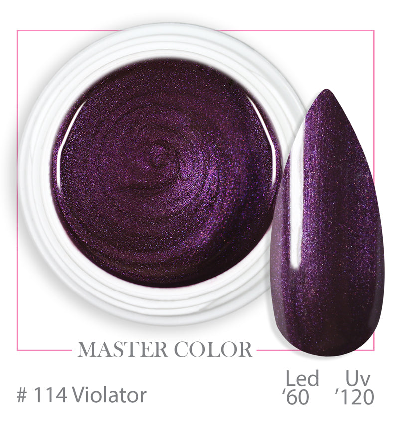 114 - Violator - Master Color - Gel color UV LED - 5ml