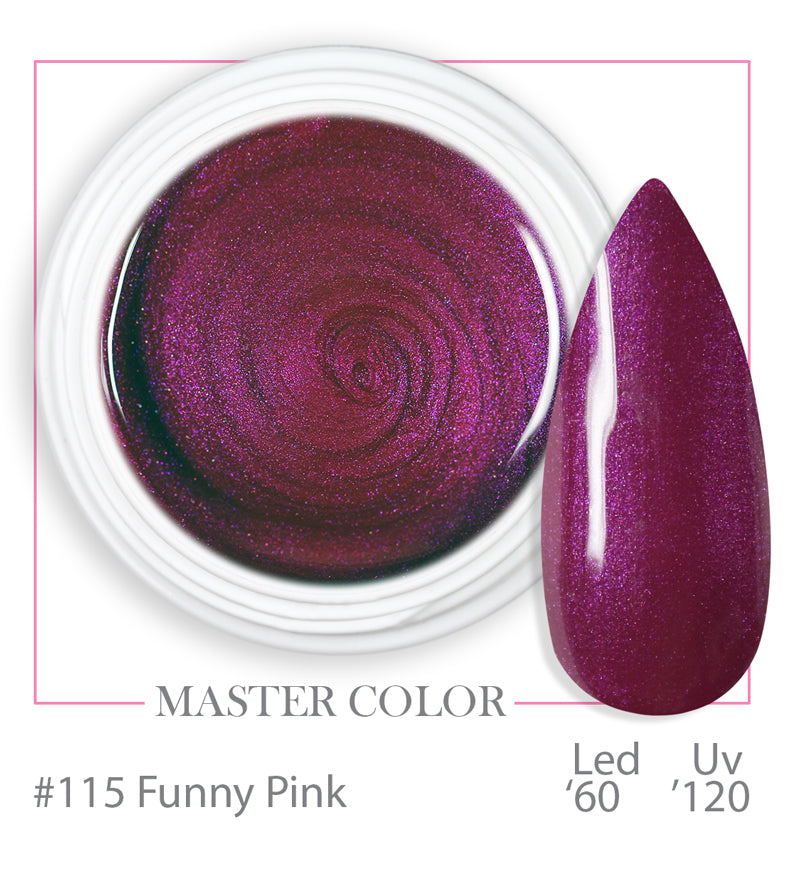 115 - Funny Pink - Master Color - Gel color UV LED - 5ml