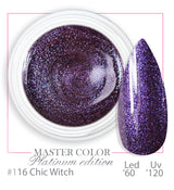 116 - Chic Witch - Master Color - "PLATINUM" Gel color UV LED - 5ml