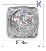 Pesci - Polveri Zodiaco, pigmento in scaglie - 012