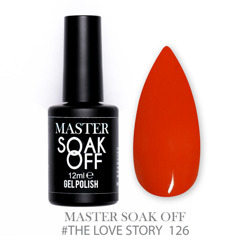 126 - The Love Story - Master Color Soak Off 12 ml