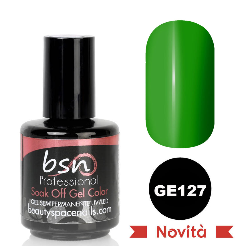 GE 127 - Golden Lime - Gel UV Semipermanente Soak Off - 15ml