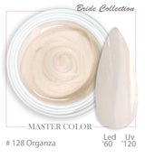 128 - Organza - Master Color " Bride Collection" - Gel color UV LED - 5ml