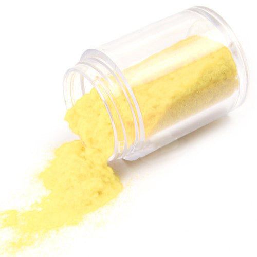 Barattolino Velluto Fuzzy Giallo Chiaro 10g