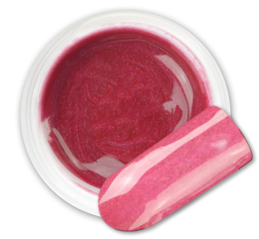 141 - Red Crystal - Gel UV Colorato - BSN Professional Glitter