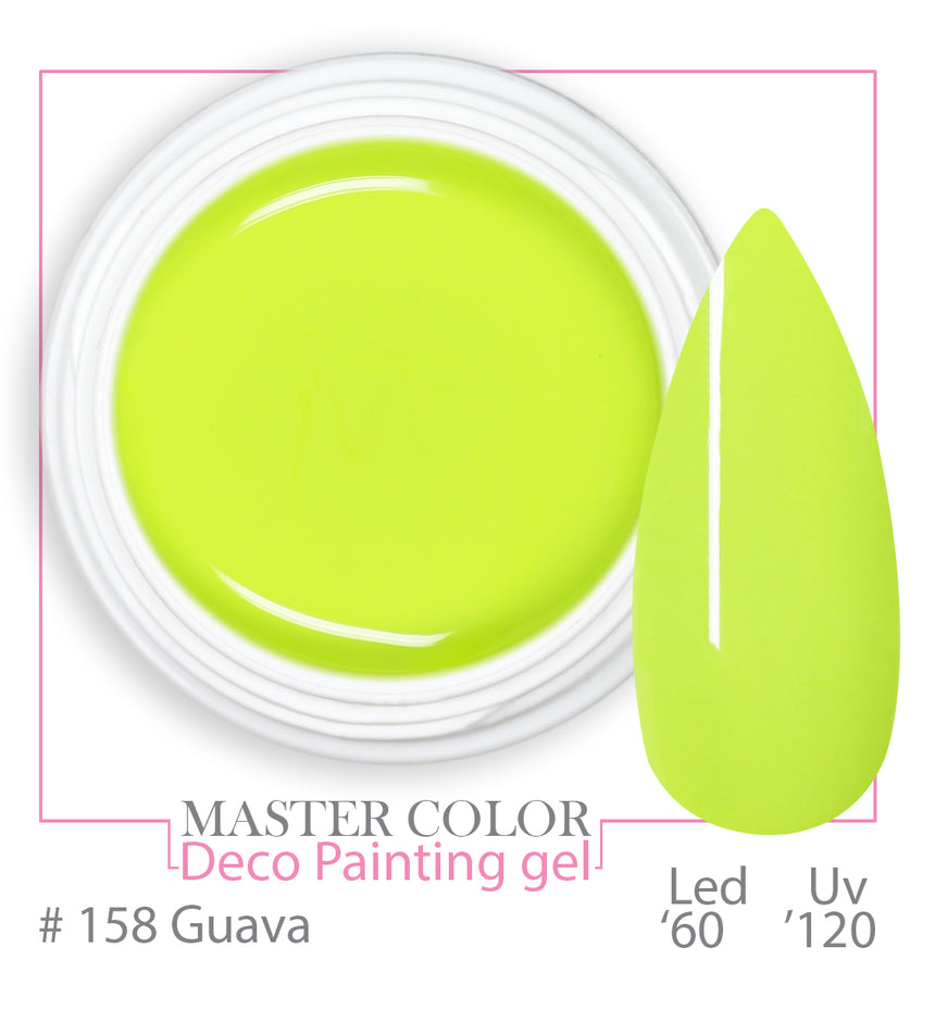 158 - Guava - Master Color "Deco Painting Gel " - Linea Professionale di Gel Colorati - 5ml
