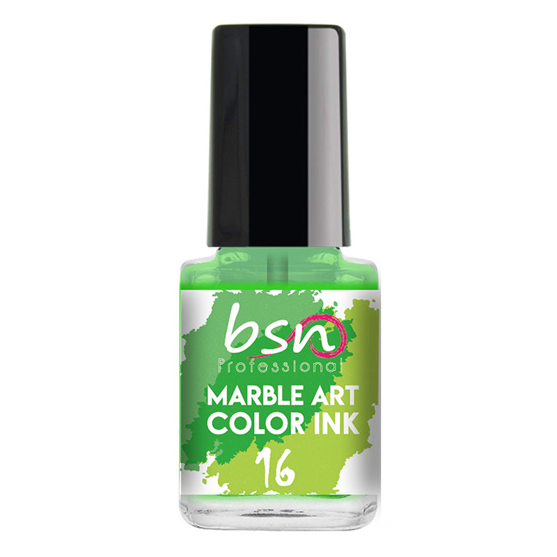 16 NEON GREEN - Water Marble color Ink - 12ml