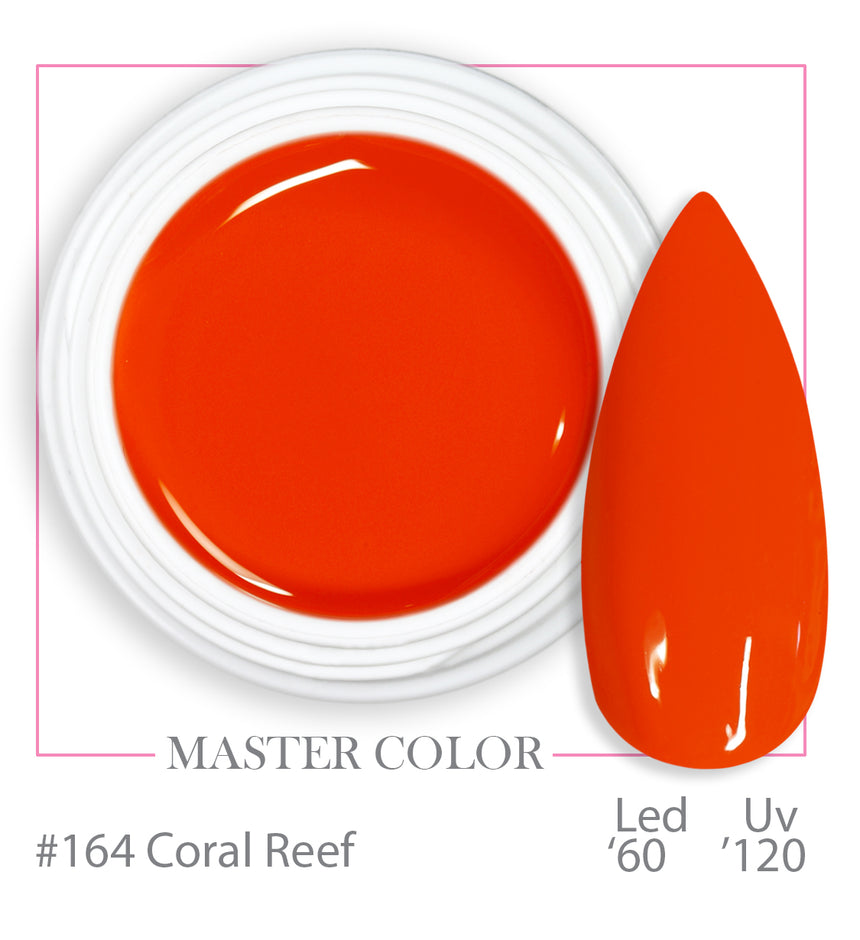 164 - Coral Reef - Master Color - Gel color UV LED - 5ml