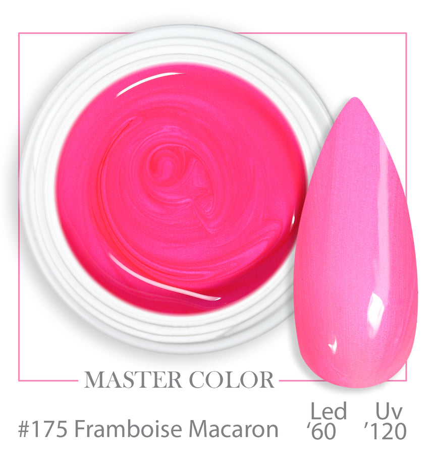 175 - Framboise Macaron - Master Color - Gel color UV LED - 5ml