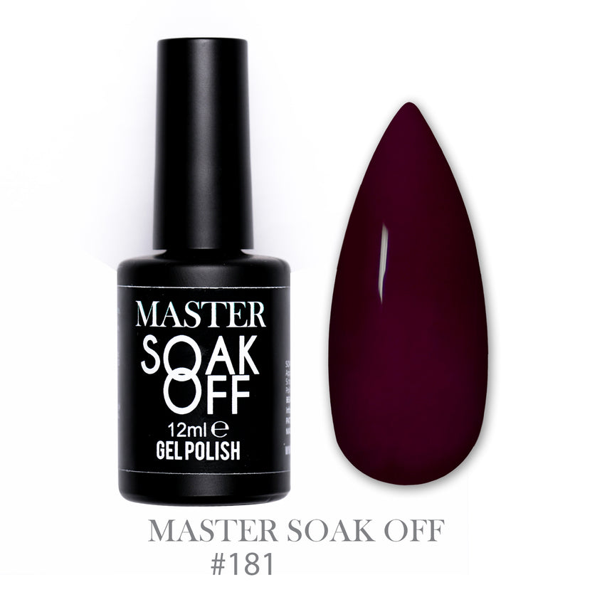 181 - Master Color Soak Off 12 ml