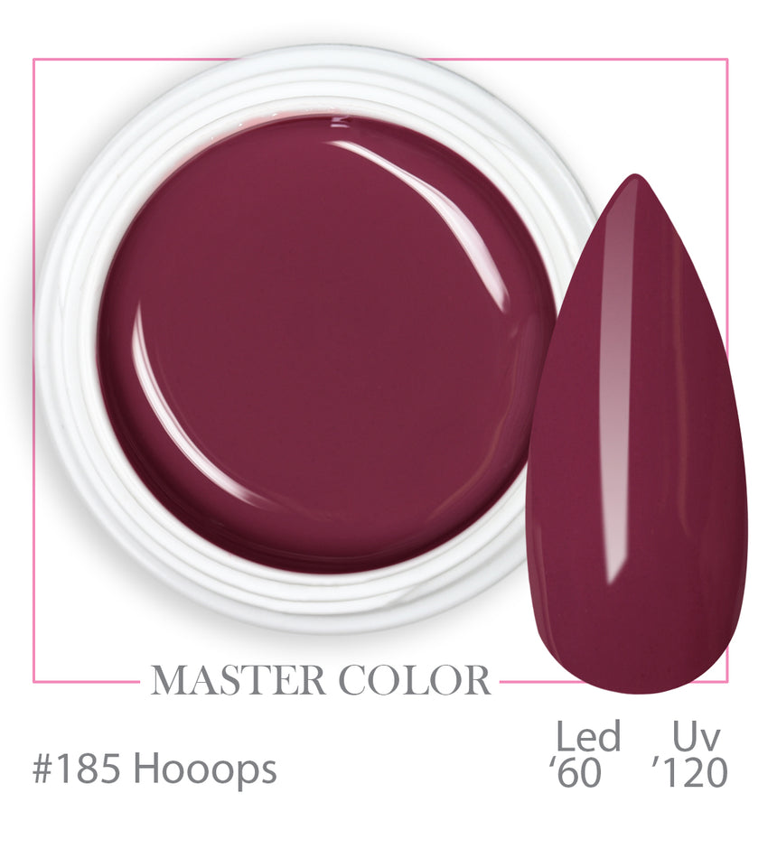 185 - Hooops - Master Color - Gel color UV LED - 5ml