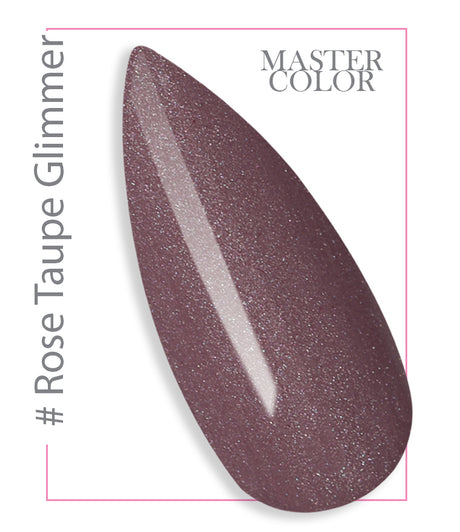 187 - Rose Taupe Glimmer - Master Color - Gel color UV LED - 5ml