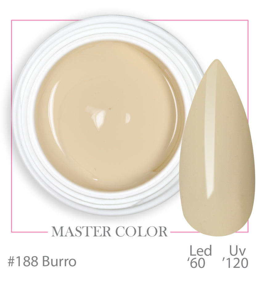 188 - Burro - Master Color - Gel color UV LED - 5ml