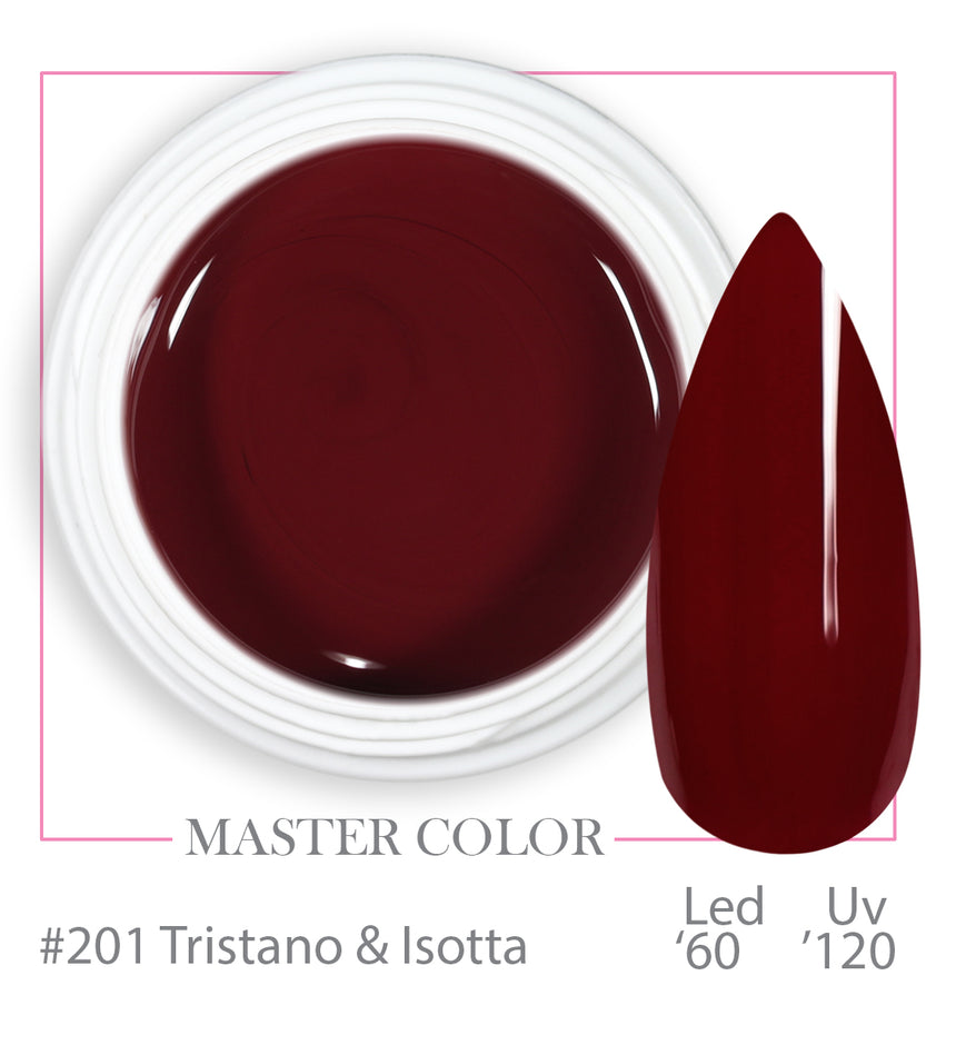 201 - Tristano & Isotta - Master Color - Gel color UV LED - 5ml