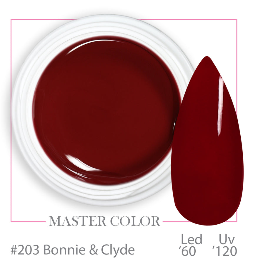203 - Bonnie & Clyde - Master Color - Gel color UV LED - 5ml
