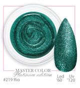 219 - Rio Platinum - Master Color - Gel color UV LED - 5ml