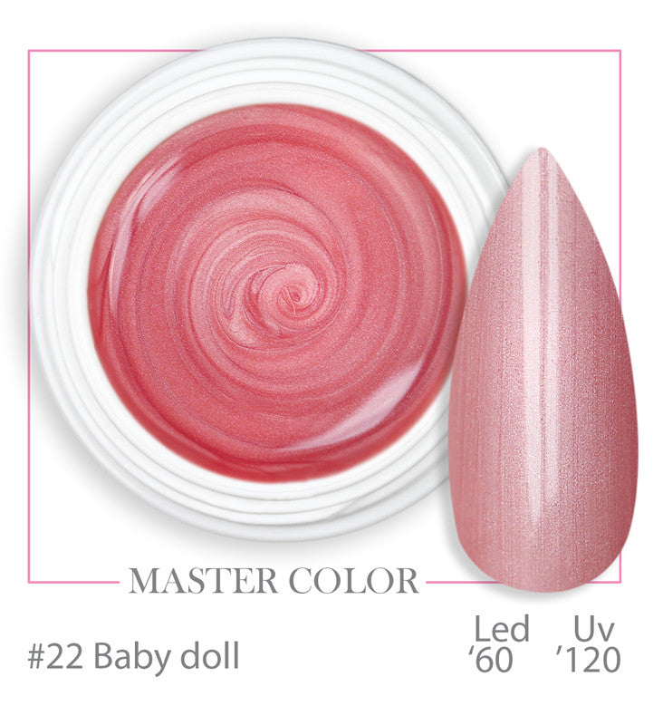 022 - Baby doll - Master Color - Gel color UV LED - 5ml