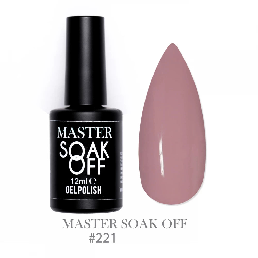 221 - Romantic Rose - Master Color Soak Off 12 ml