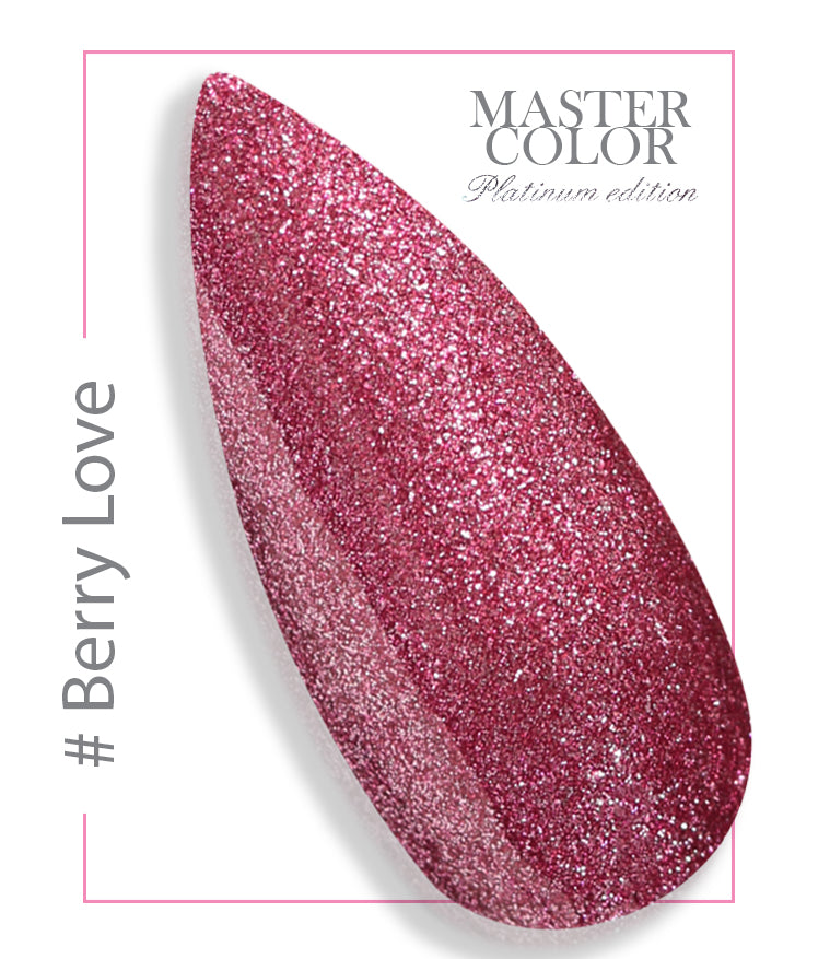 222 - Berry Love - Platinum - Master Color - Gel color UV LED - 5ml