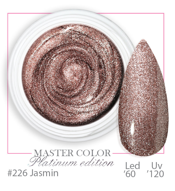 226 - Jasmin - Platinum - Master Color - Gel color UV LED - 5ml