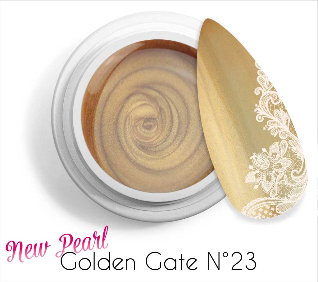 23 - Golden Gate - New Pearl Gel UV Colorato Perlato 5ml
