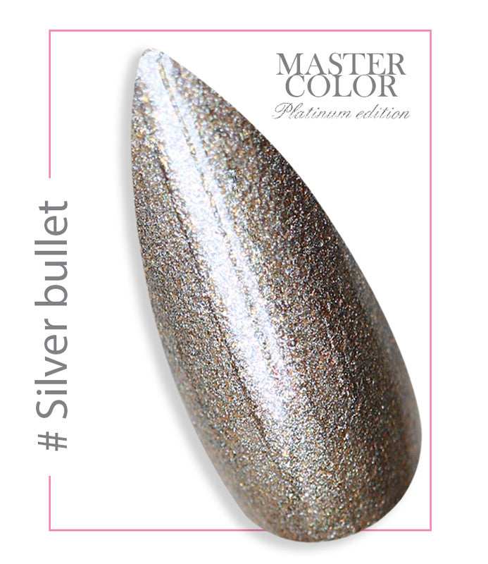 024 - Silver bullet - Master Color "PLATINUM"  Gel color UV LED - 5ml