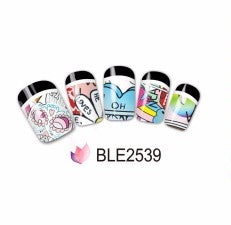 Stickers Adesivi Nail Art Water decals Spring Edition