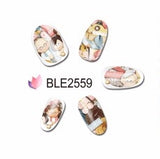Stickers Adesivi Nail Art Water decals Spring Edition