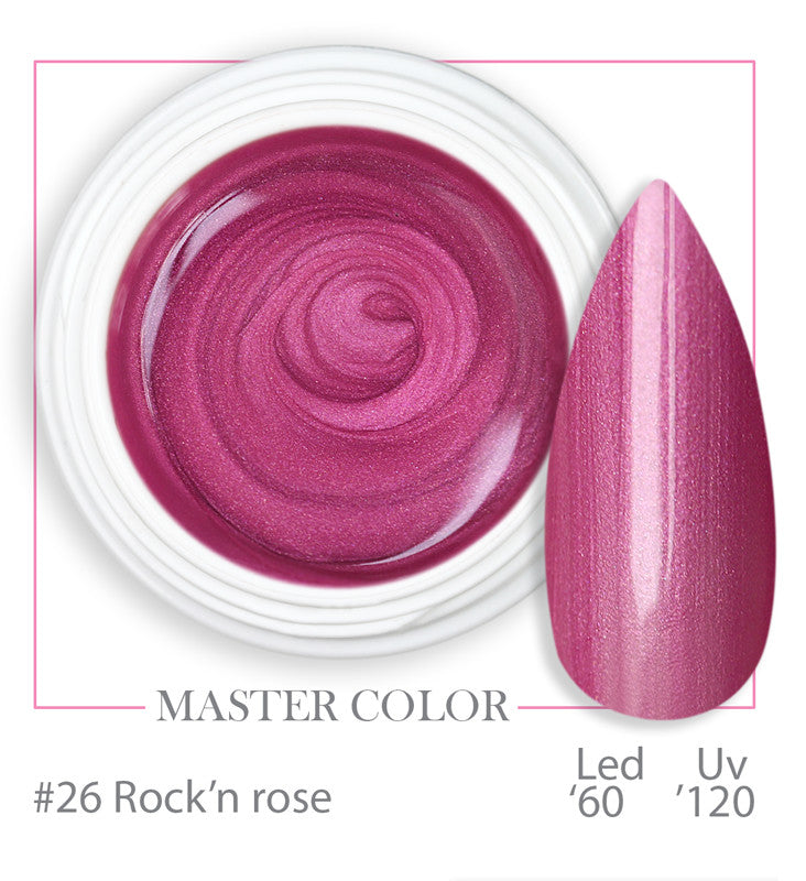 026 - Rock'n rose-  Master Color - Gel color UV LED - 5ml