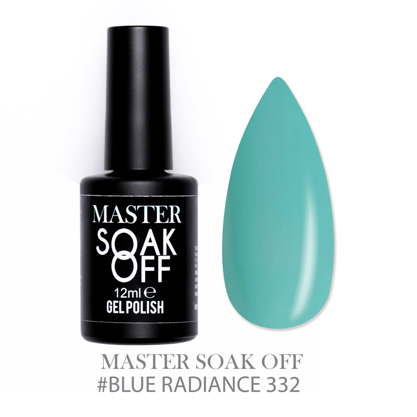 332 - Blue Radiance - Master Color Soak Off 12 ml