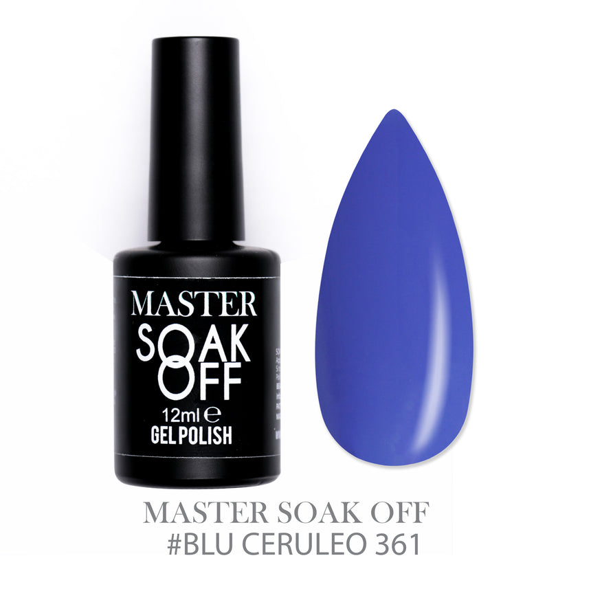 361 - Blu Ceruleo - Master Color Soak Off 12 ml
